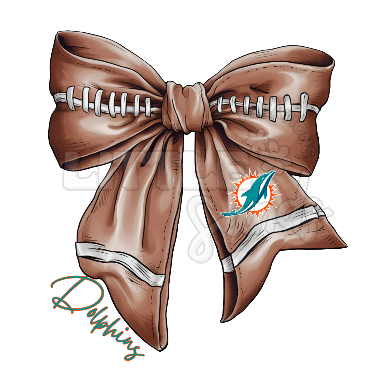 Football PNG dolphin