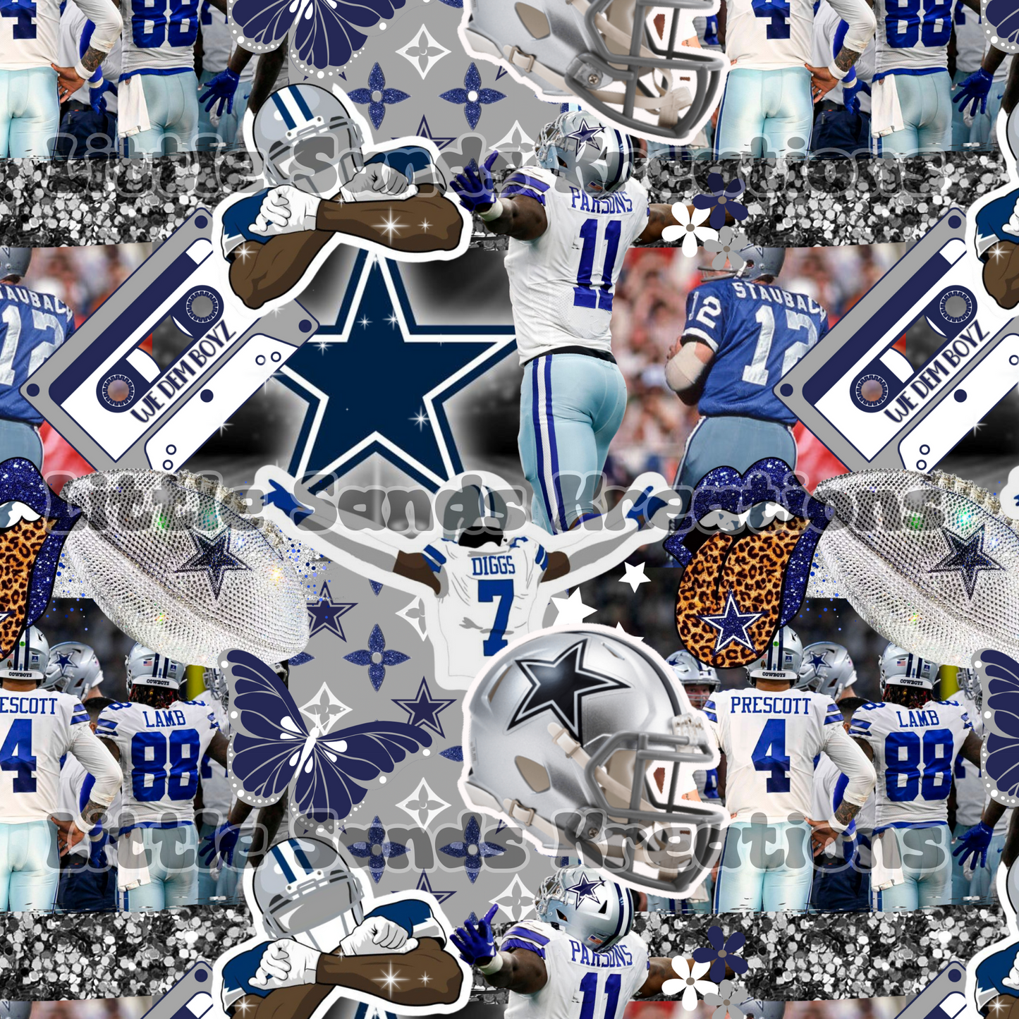 Cowboys collage