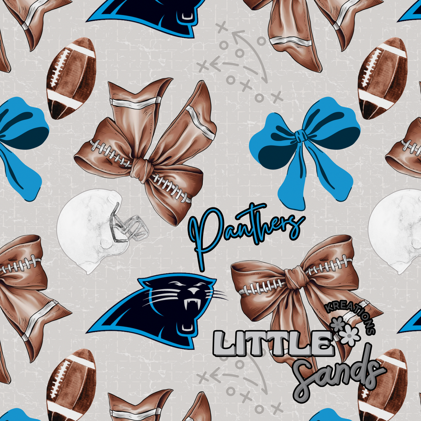 Football coquette-panthers