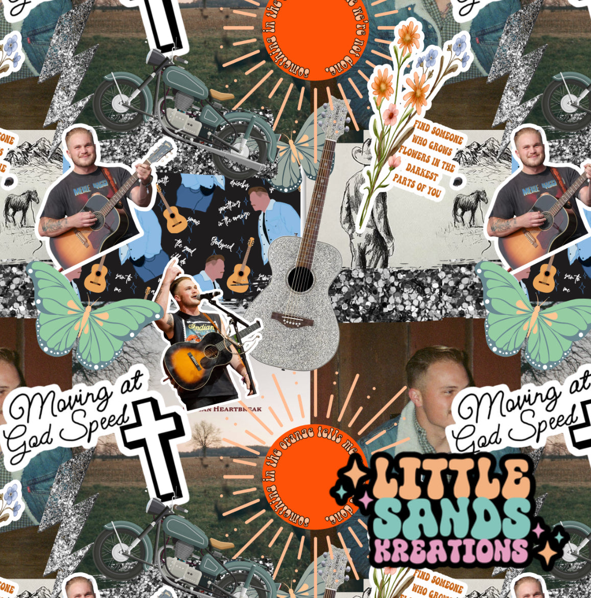Zach Bryan collage