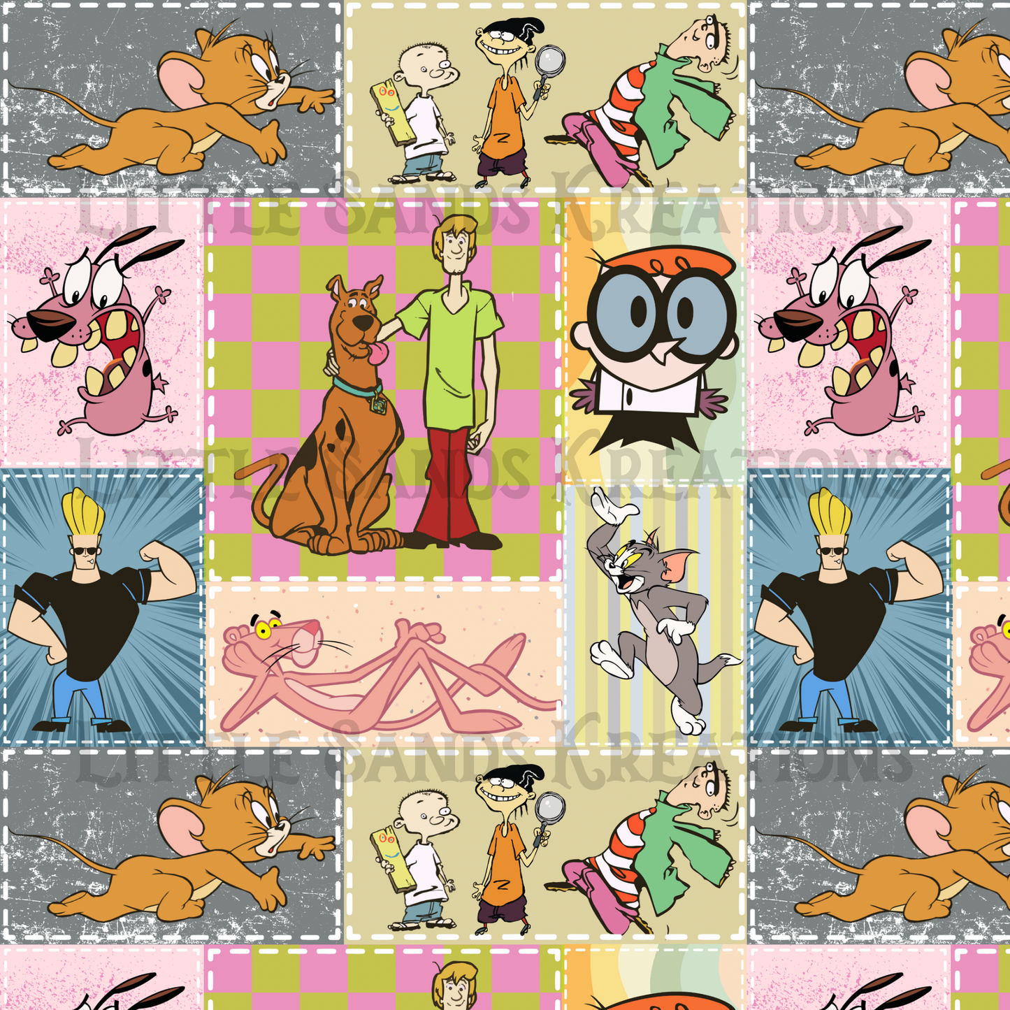 Cartoon Network patchwork