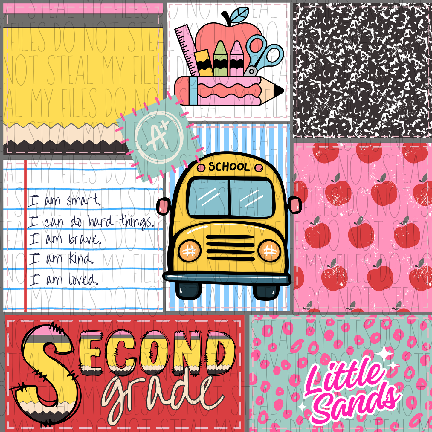 Second grade patchwork