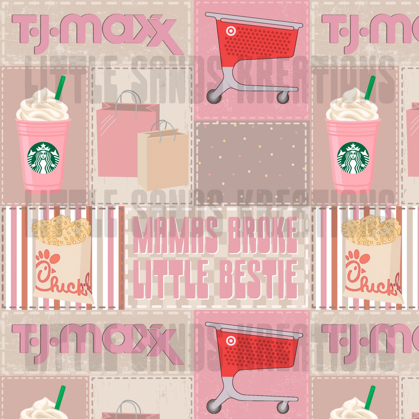 Mamas broke bestie patchwork