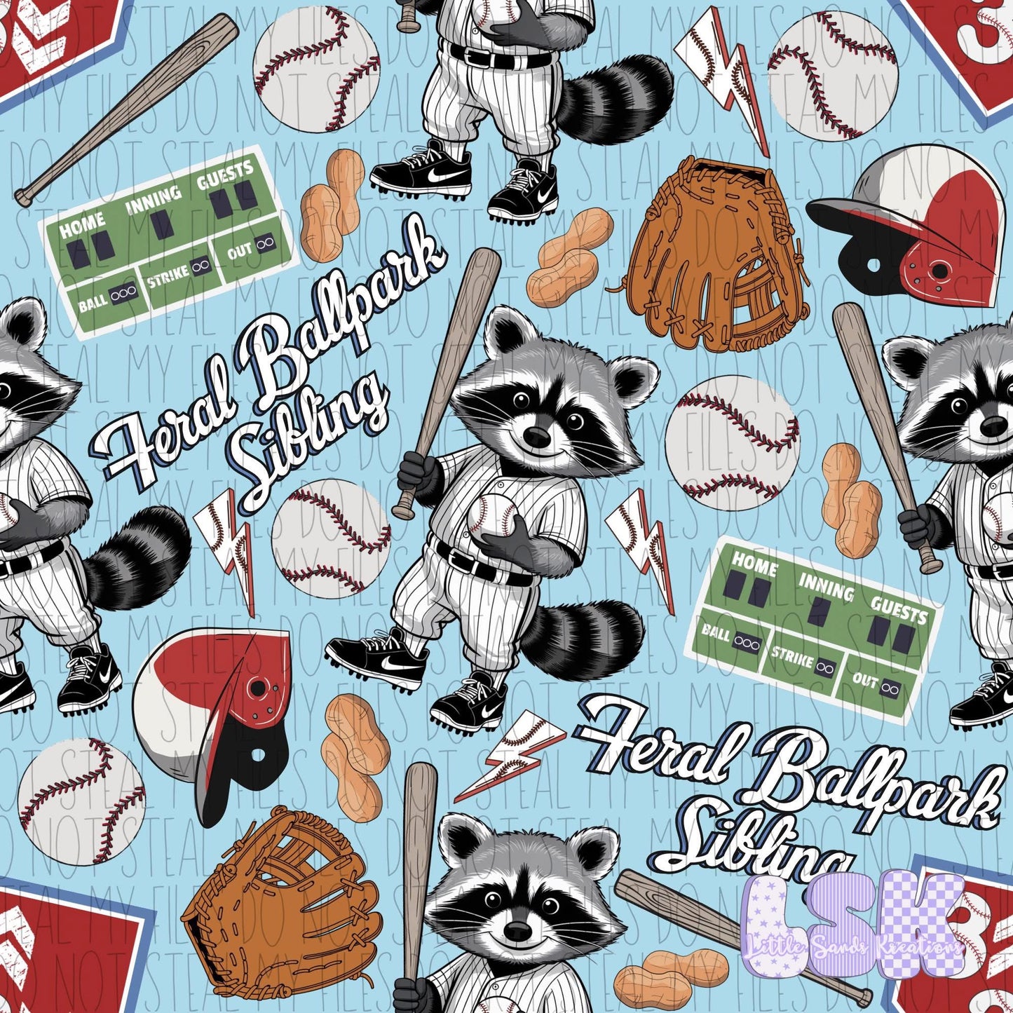 Feral ballpark sibling