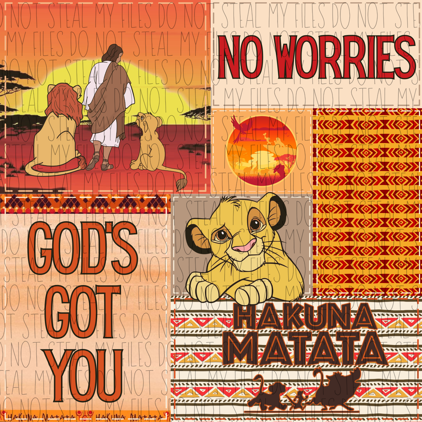 No worries patchwork