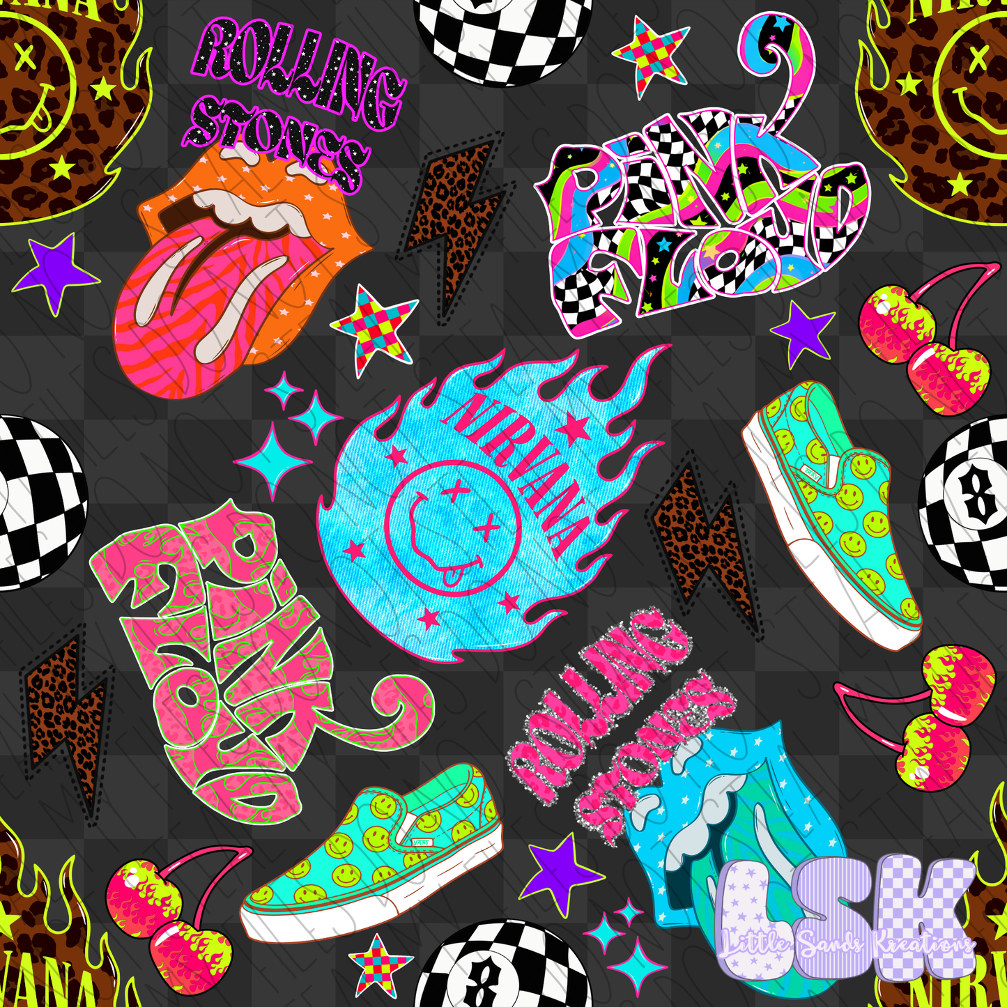 Neon rock