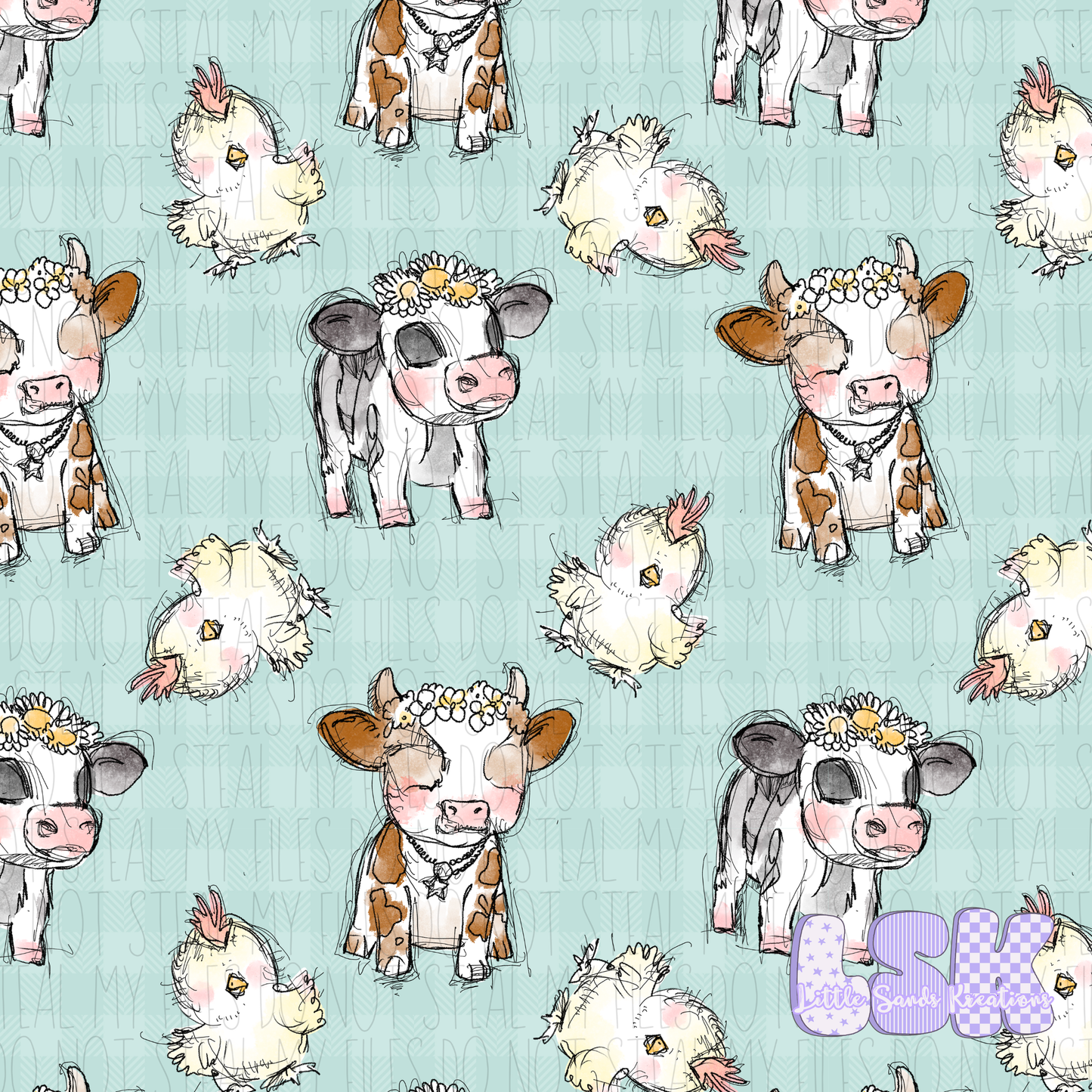 Cow sketch