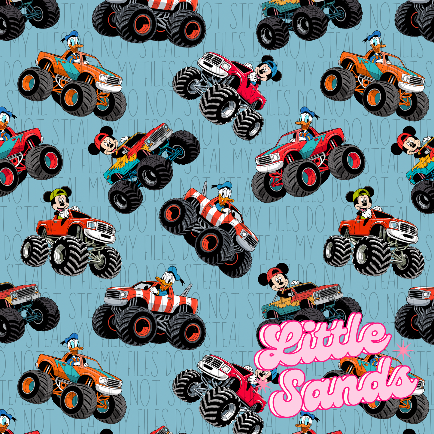 Character monster trucks