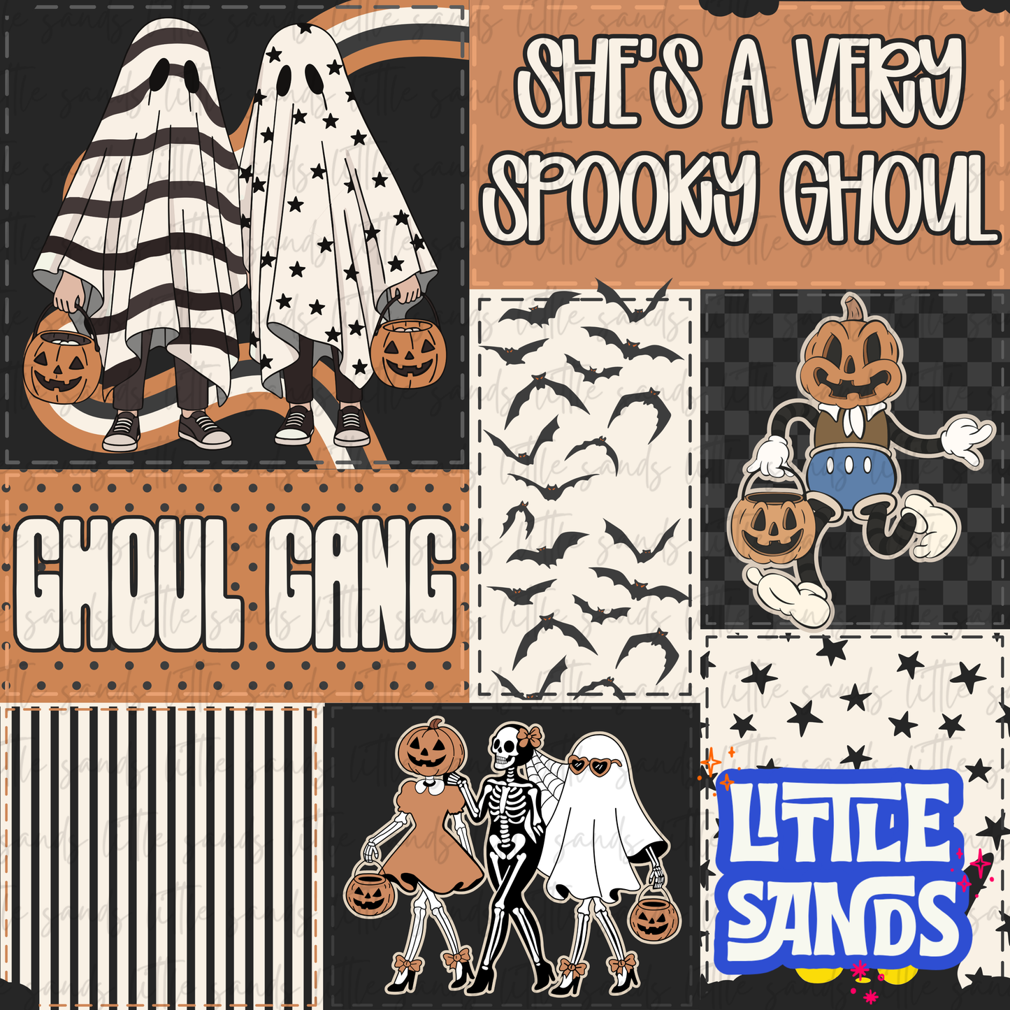 Ghoul gang patchwork