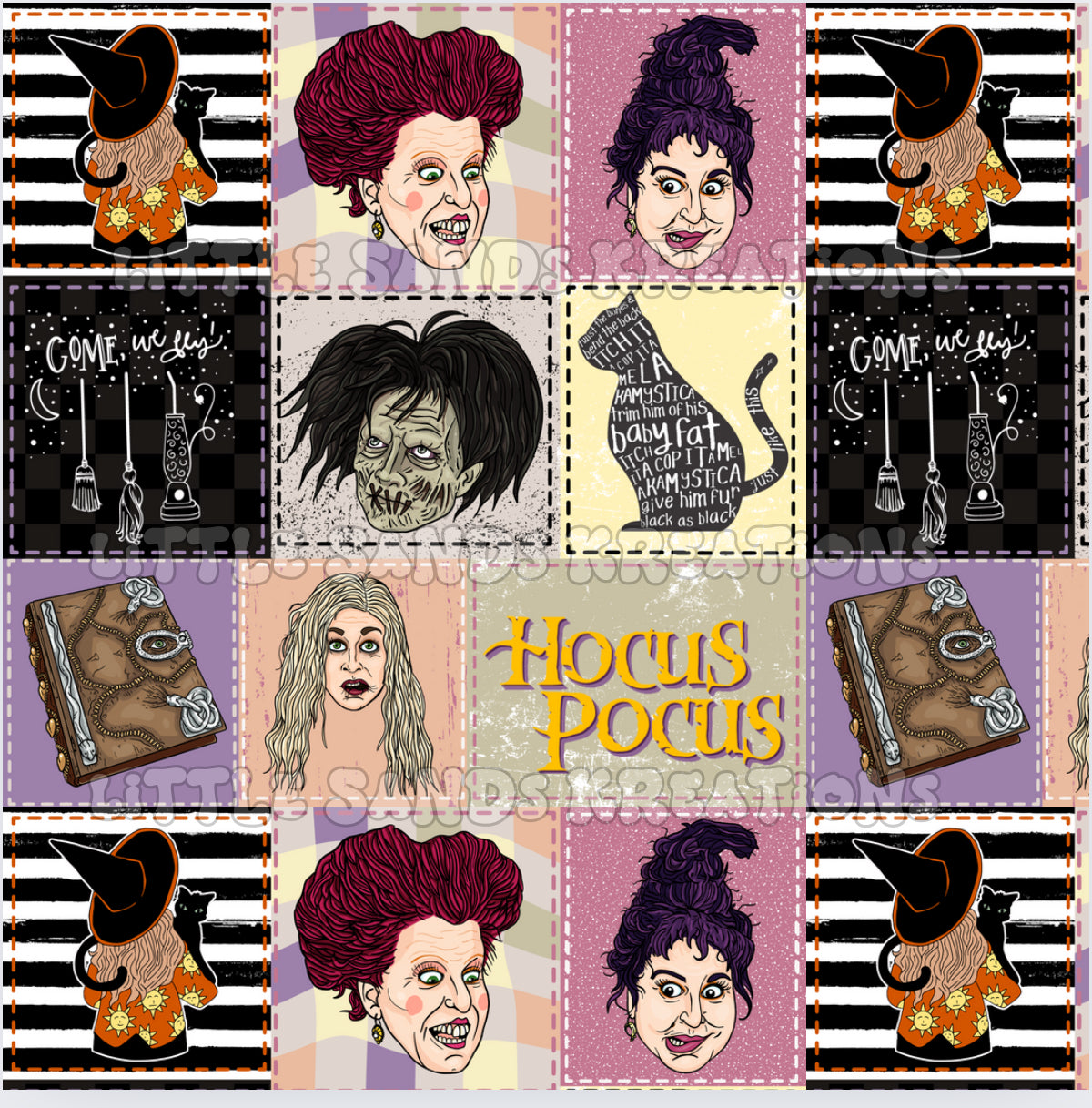 Hocus Pocus patchwork