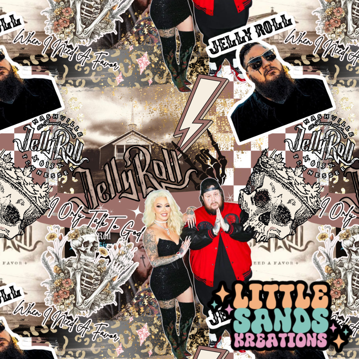 Jelly roll collage