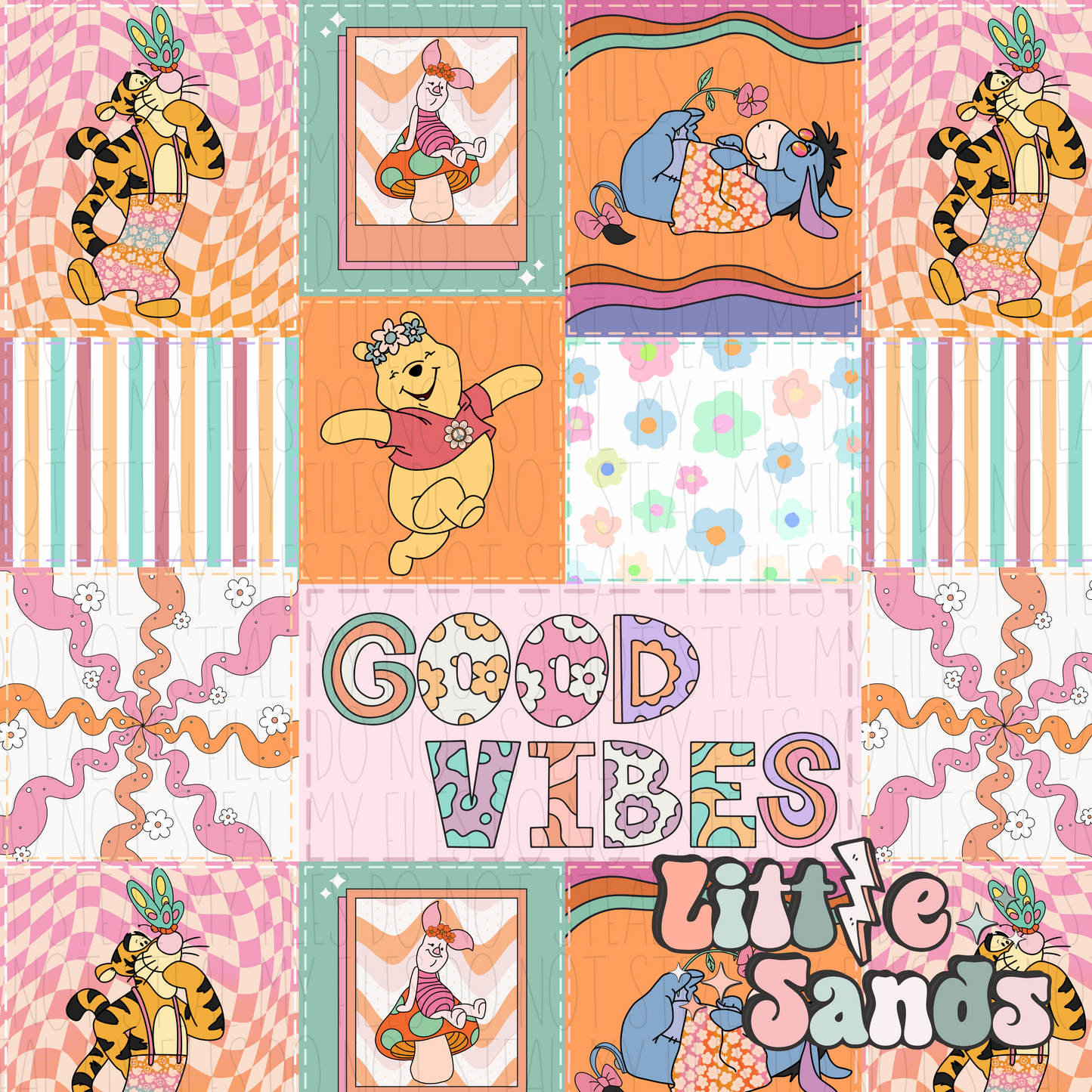 Bear patchwork