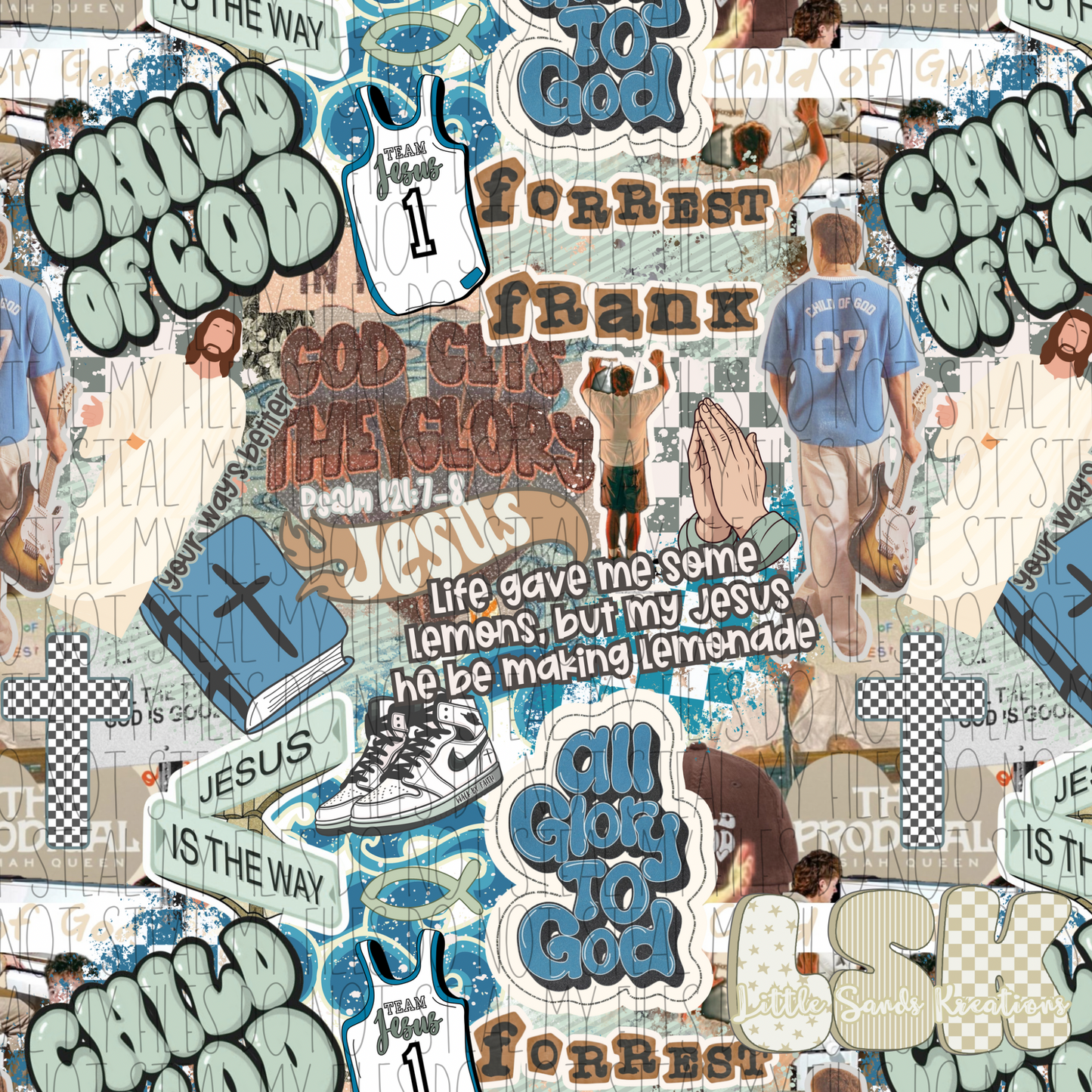 Child of God collage