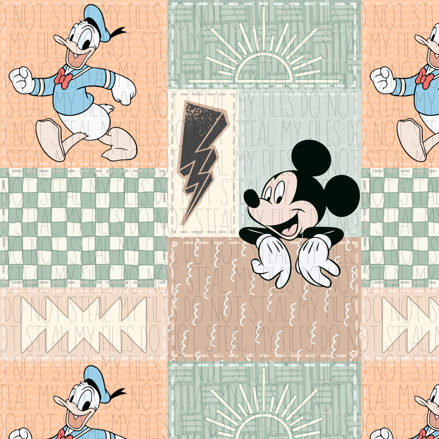 Retro boy mouse