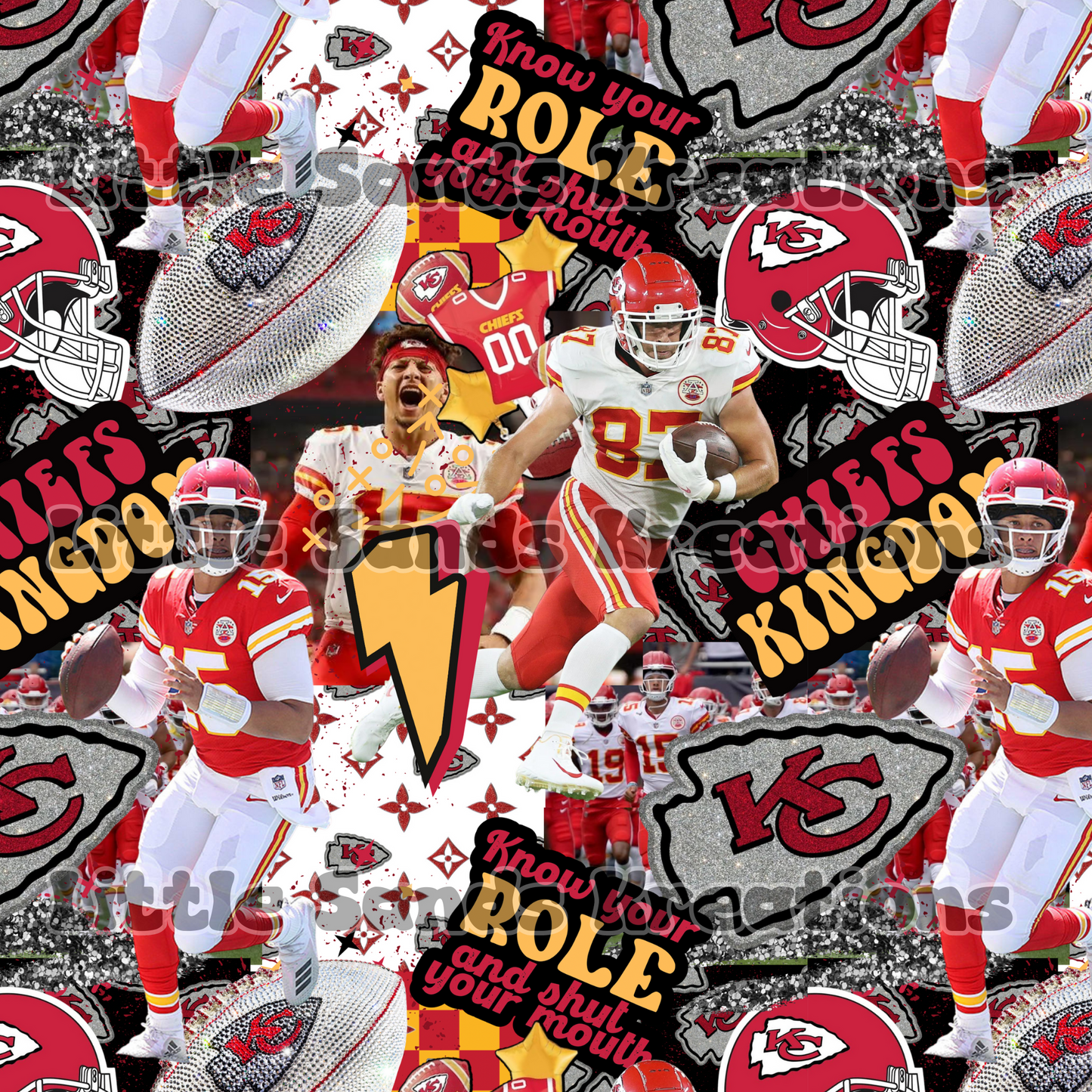 Football collage-chief