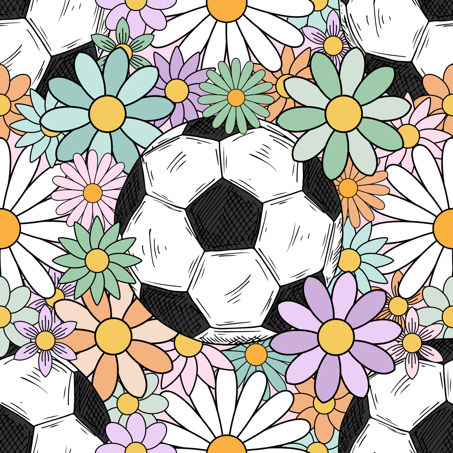 Floral soccer