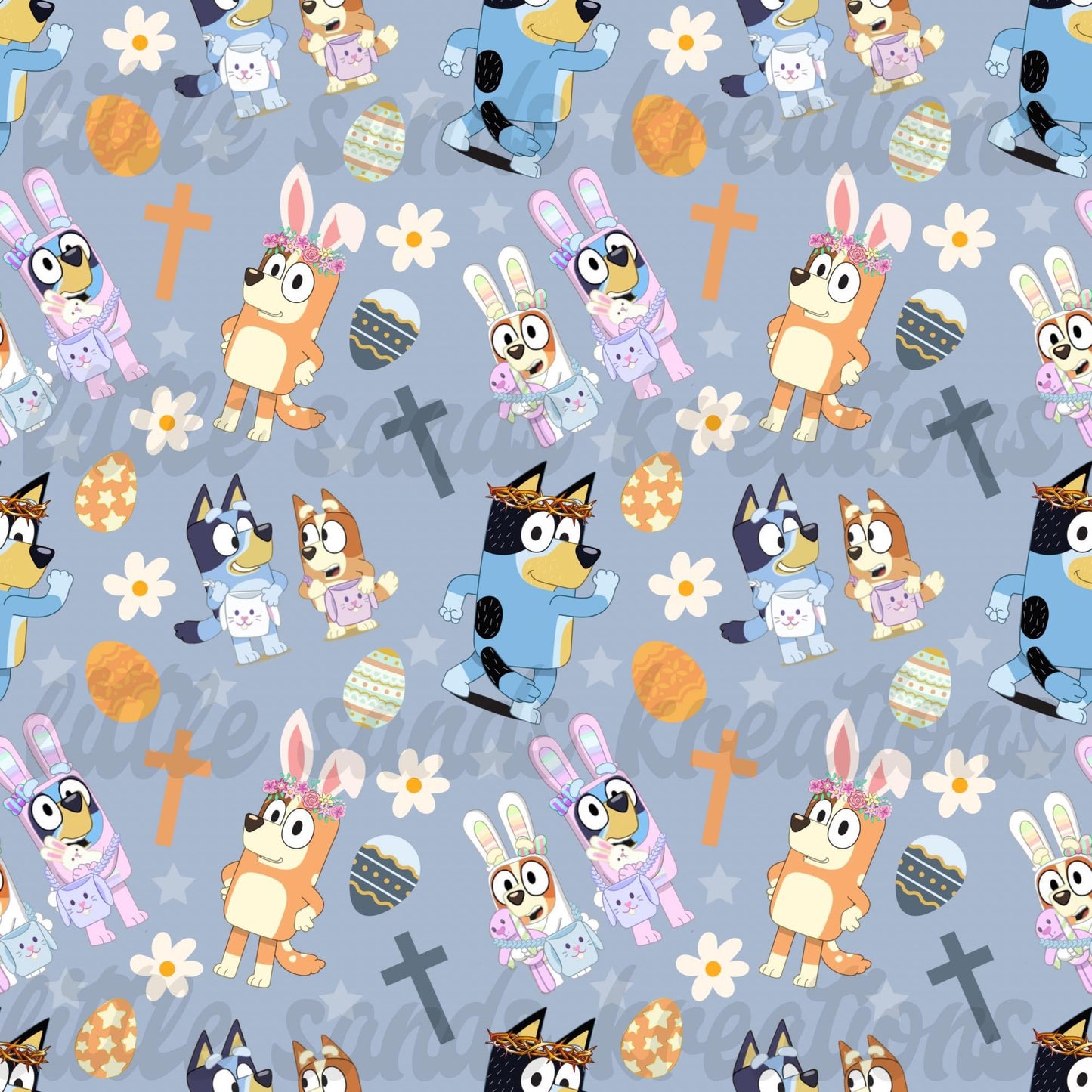 Blue dog easter