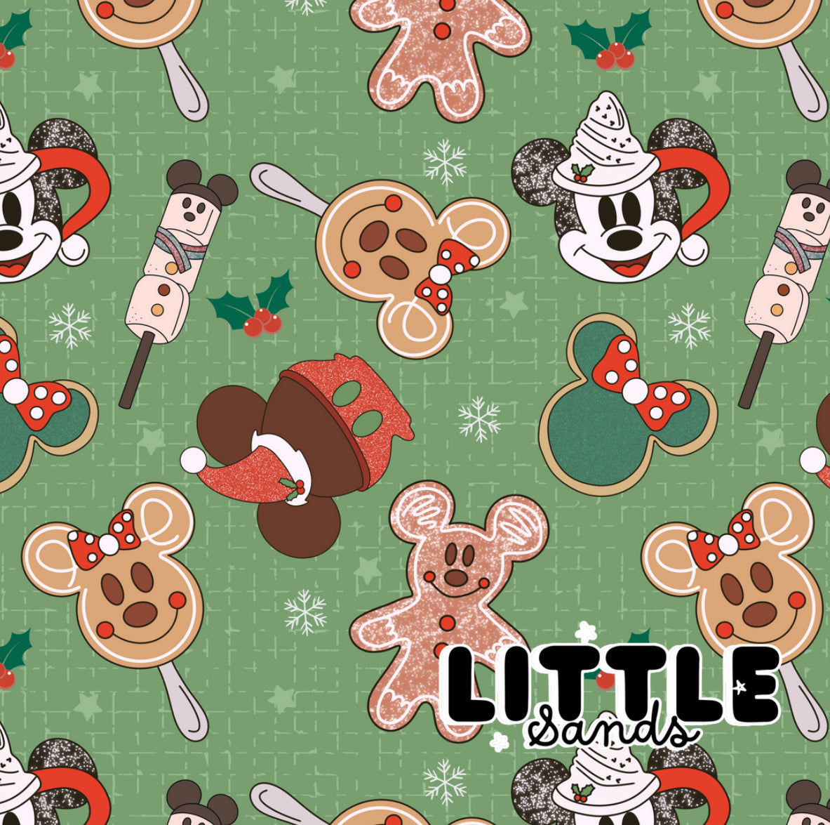Christmas mouse snacks