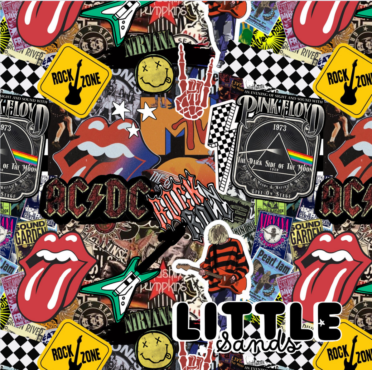 Rock collage