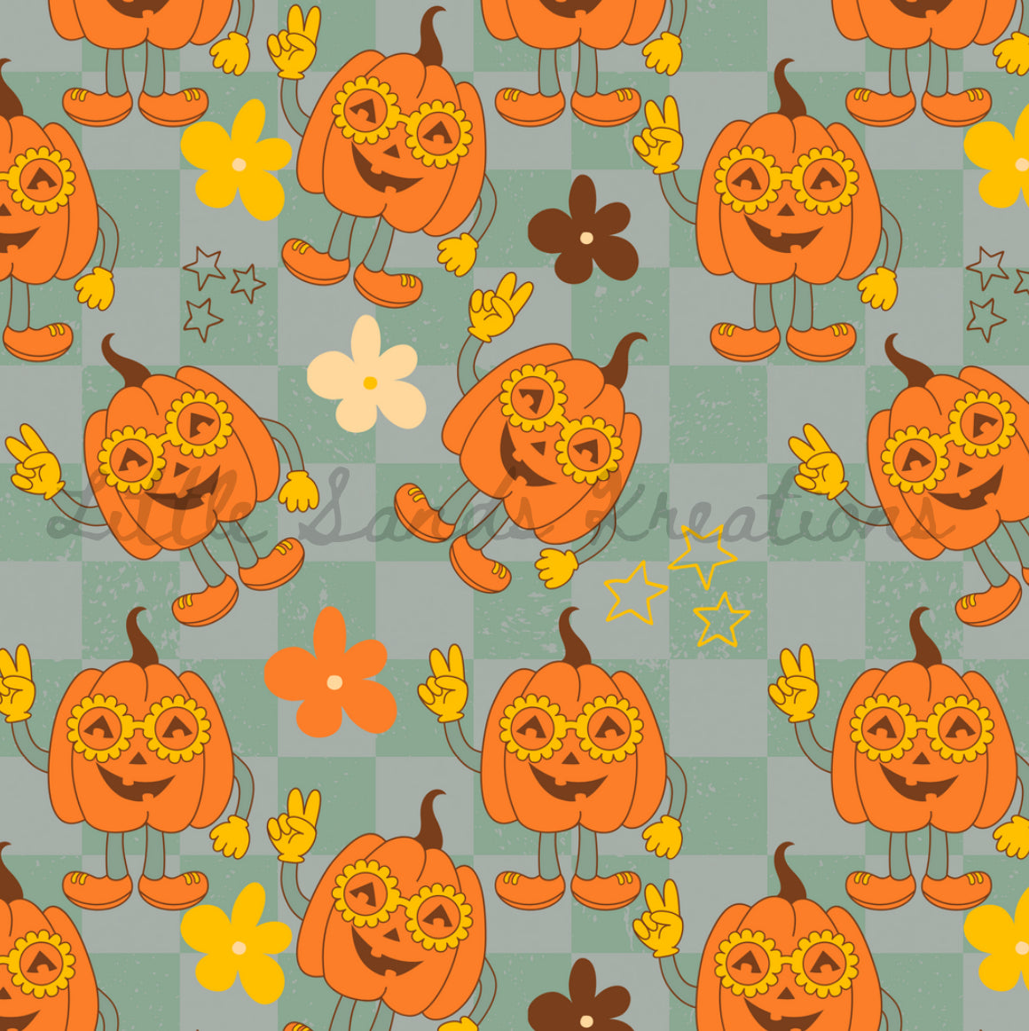 Retro pumpkins