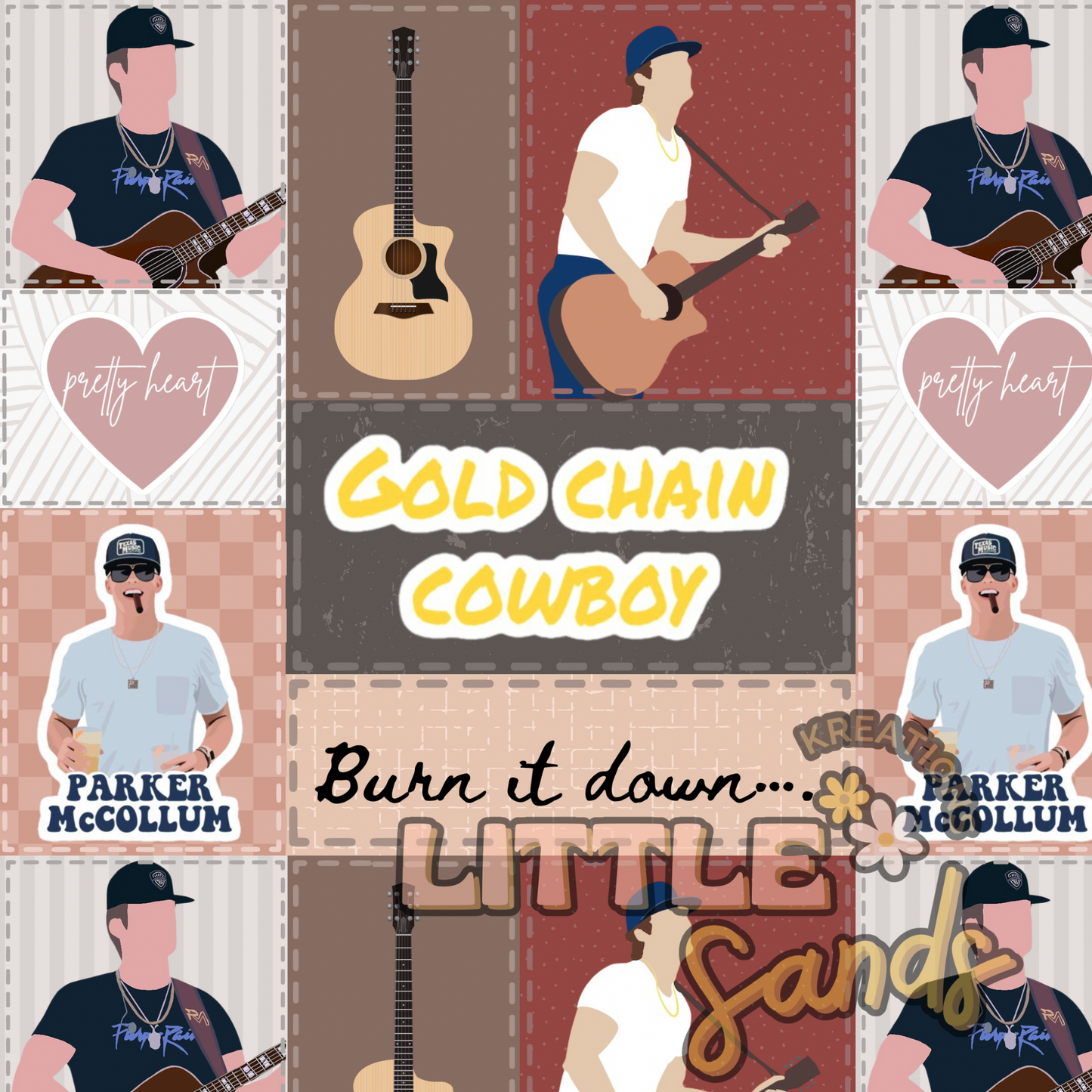 Gold chain cowboy