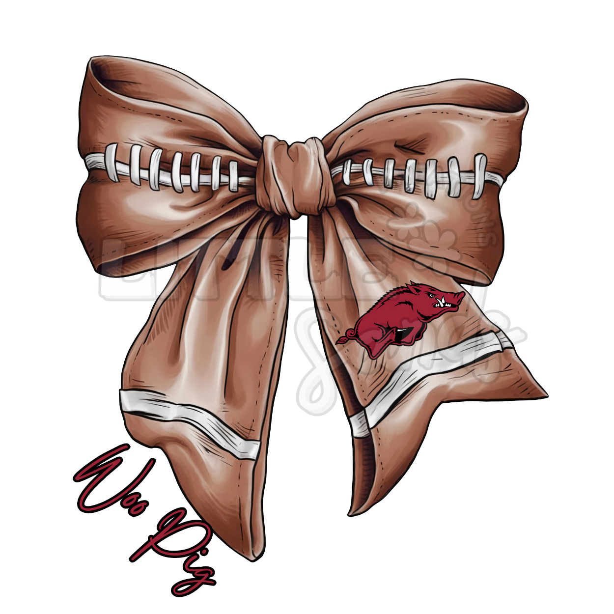 Football PNG razorbacks