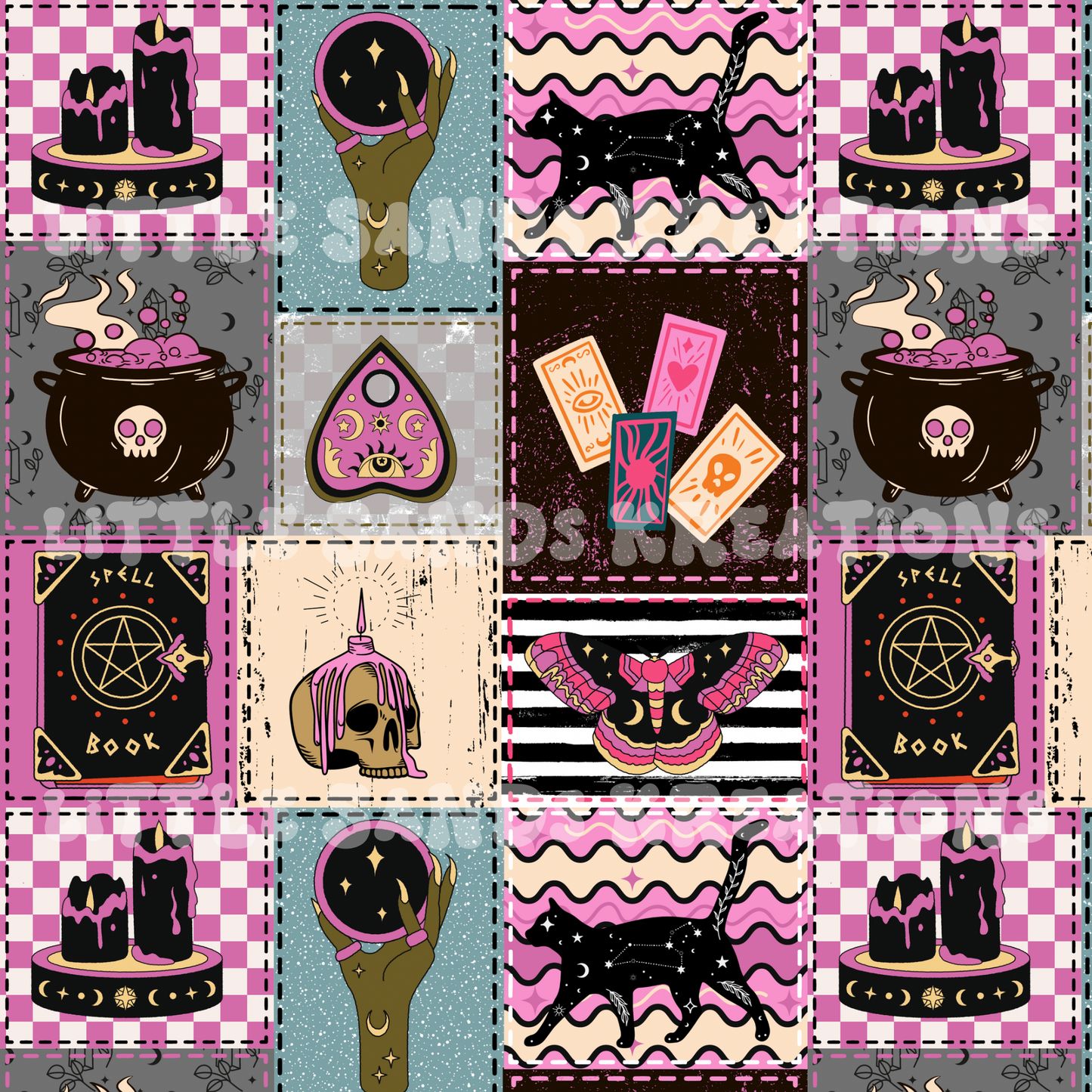 Witchy vibes patchwork