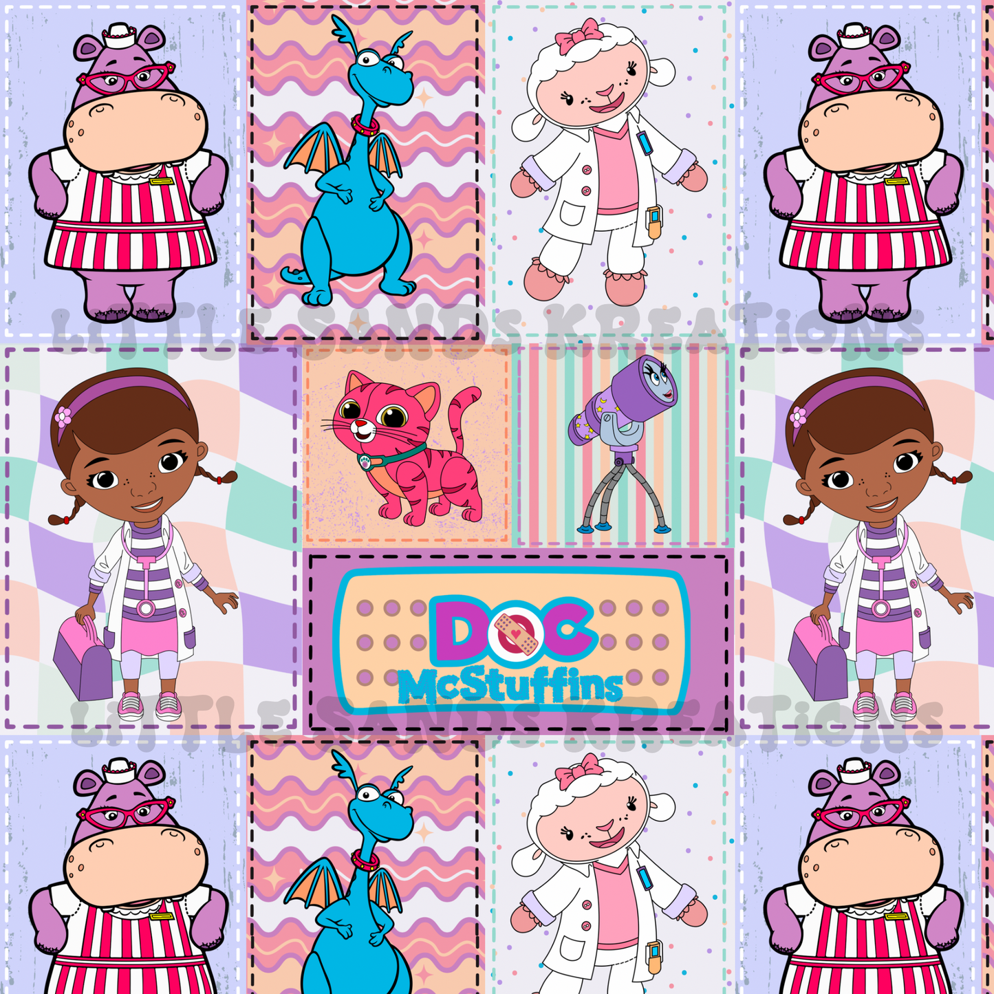 Doc McStuffins patchwork