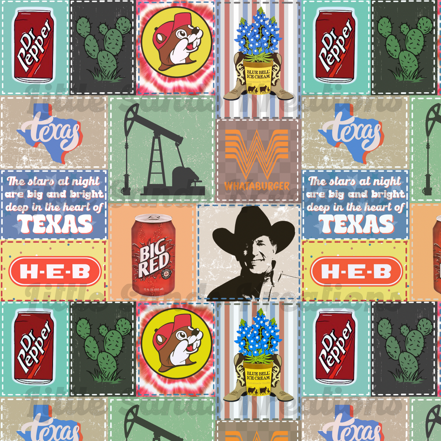 Texas patchwork