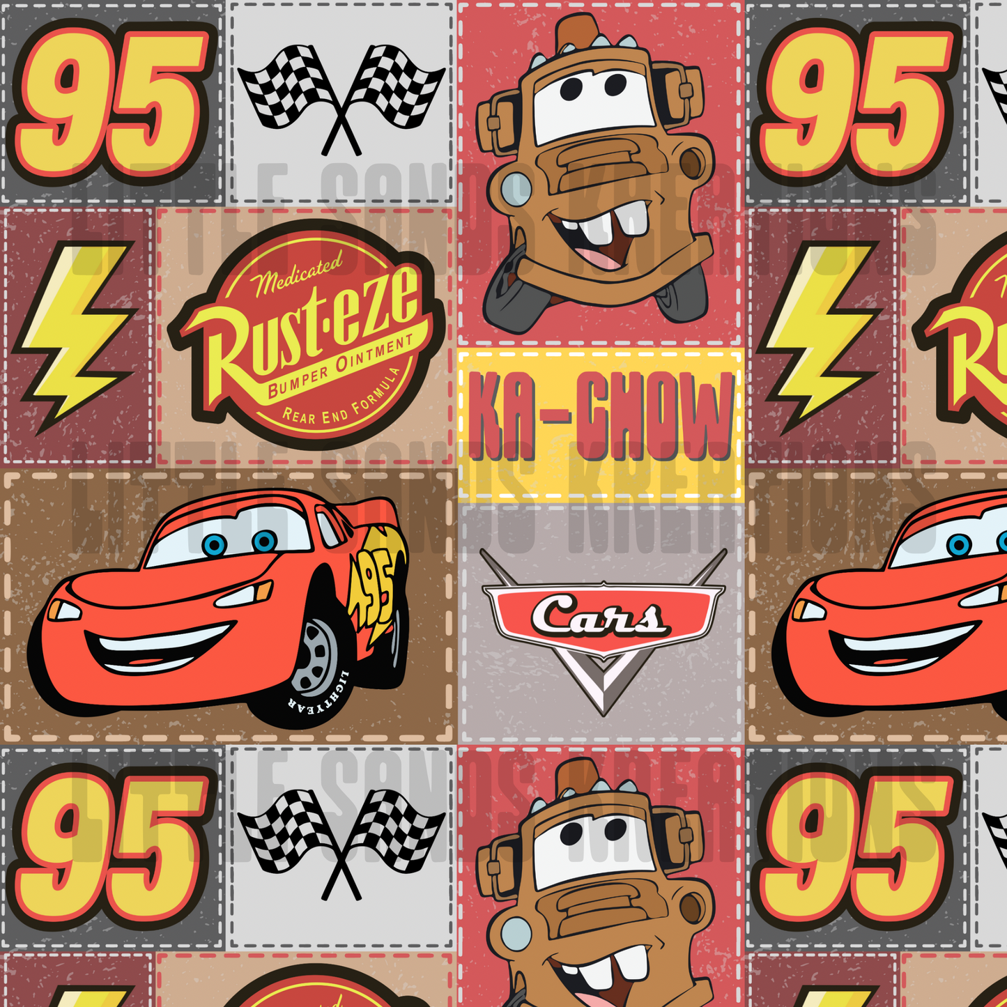 Cars patchwork