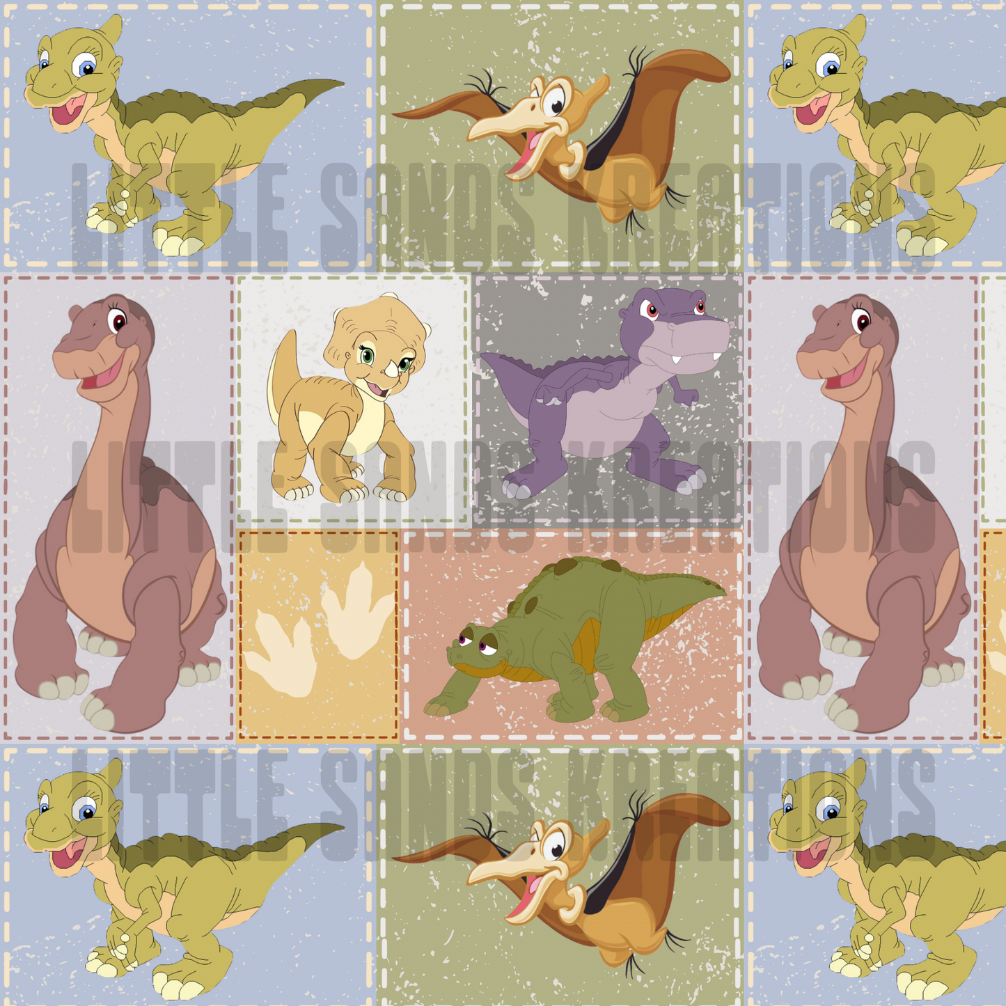 Land before time patchwork