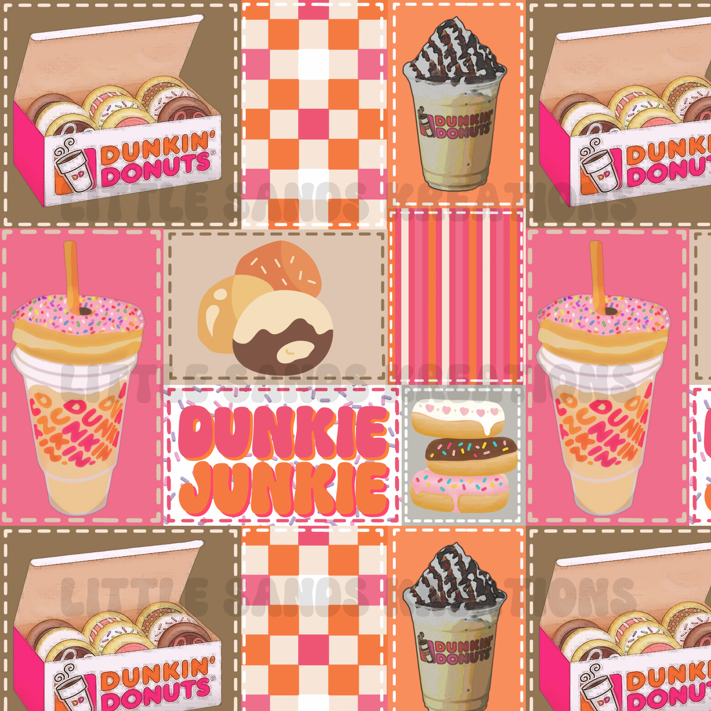 Dunkie Junkie patchwork