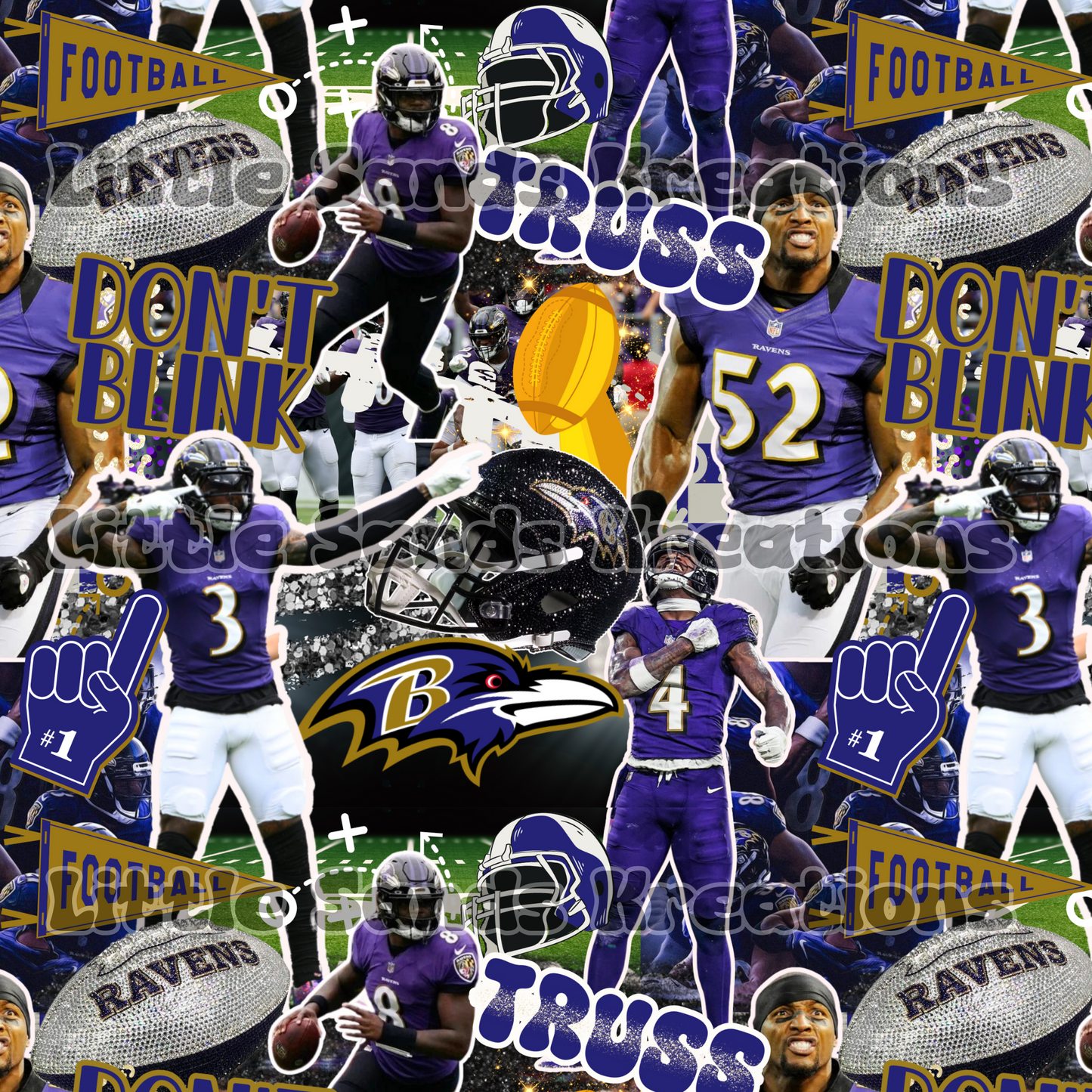 Ravens collage