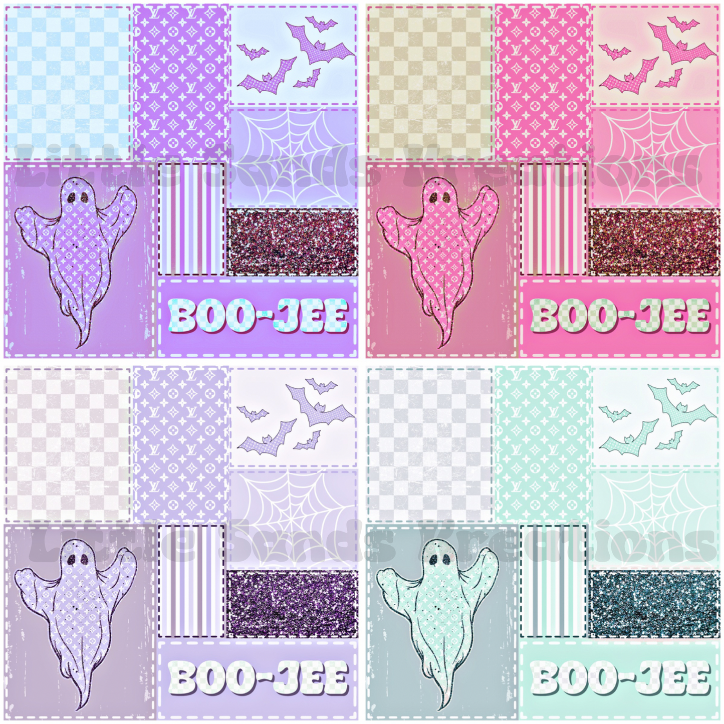 Bundle of 8 boo-jee patchwork