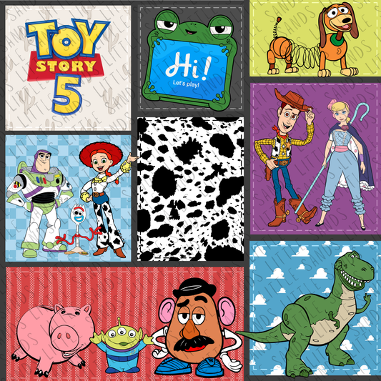 Story friends patchwork