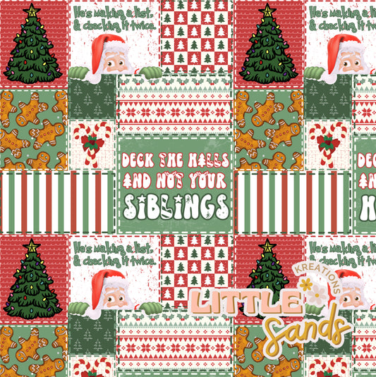 Deck the halls-siblings
