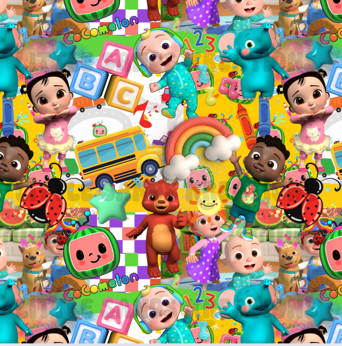 Cocomelon collage