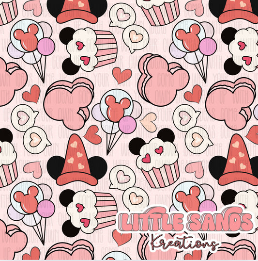 Mouse Valentine snacks