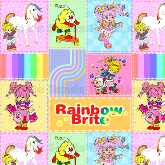 Rainbow patchwork