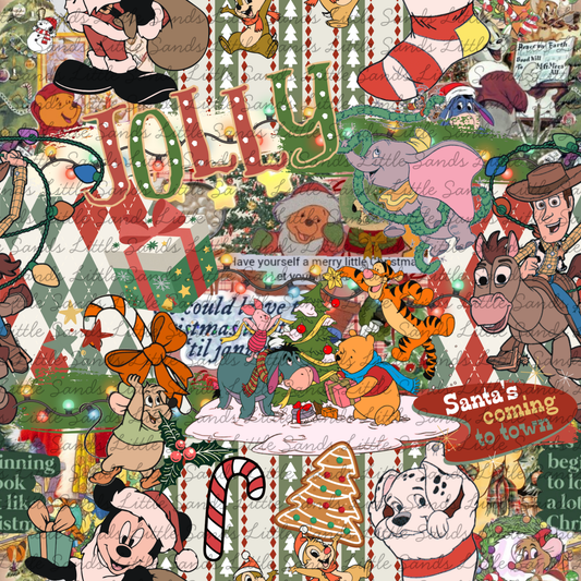 Story Christmas collage