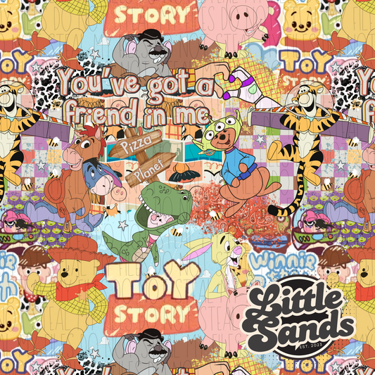 Bear story collage-site exclusive