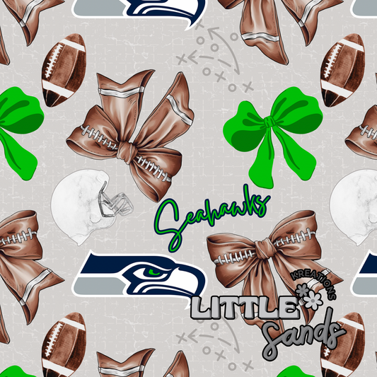 Football coquette-Seahawks