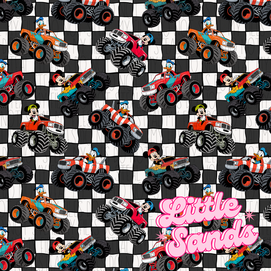 Monster truck character