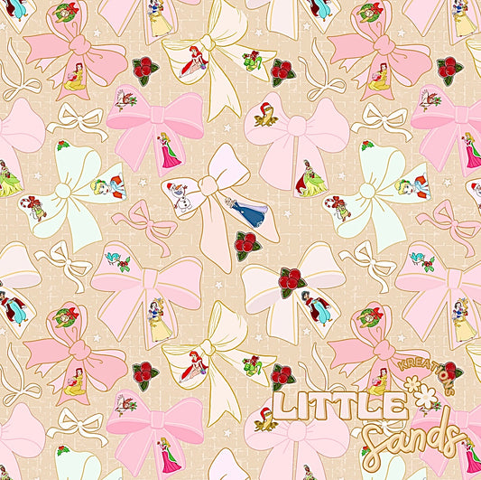 Princess Christmas bows