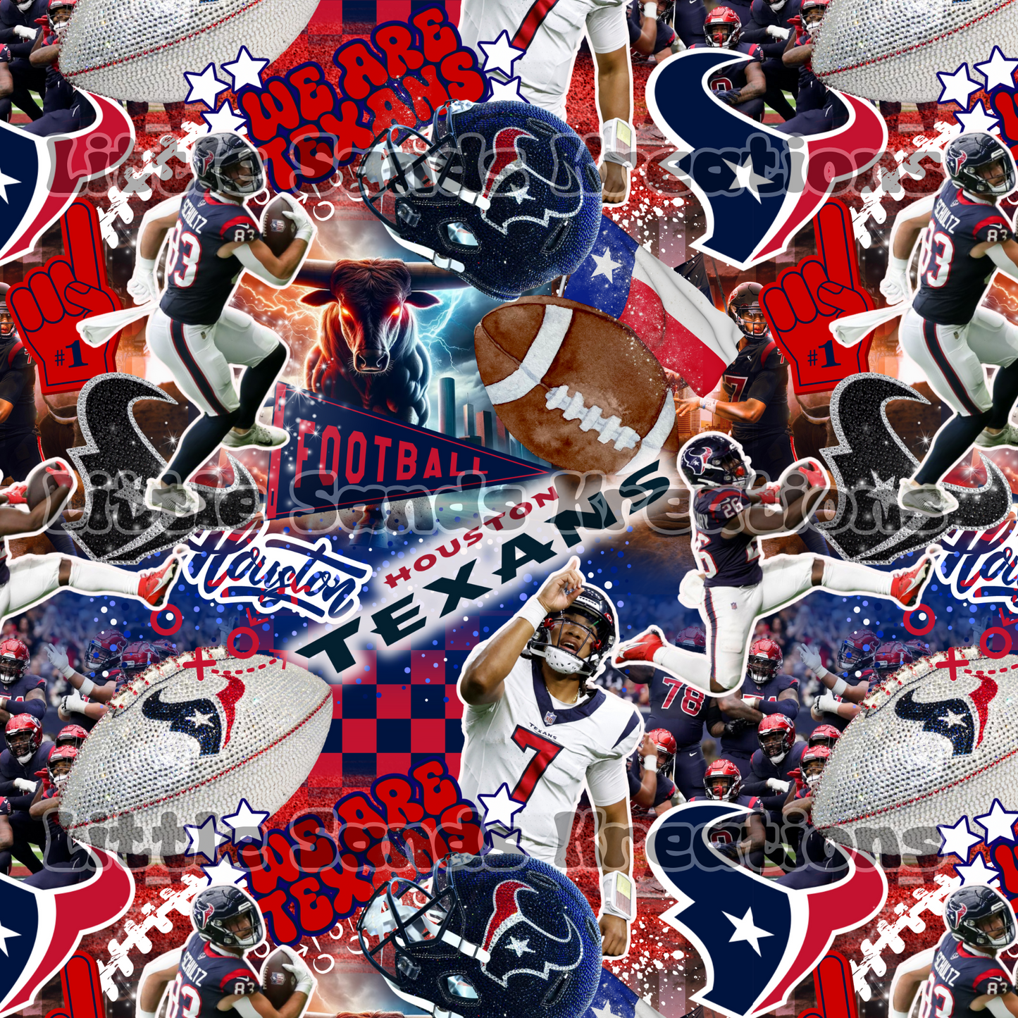 Texans collage