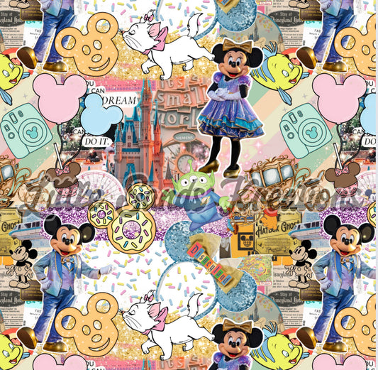 Themepark collage