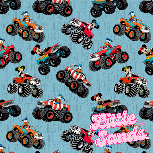 Character monster trucks