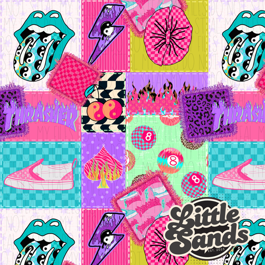 Rad girl patchwork