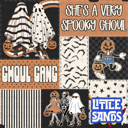 Ghoul gang patchwork