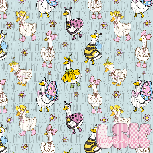 Spring geese